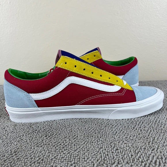 Vans Style 36 Sunshine Multicolor True White Colorblock Shoes Men's Size 12 - Picture 7 of 11